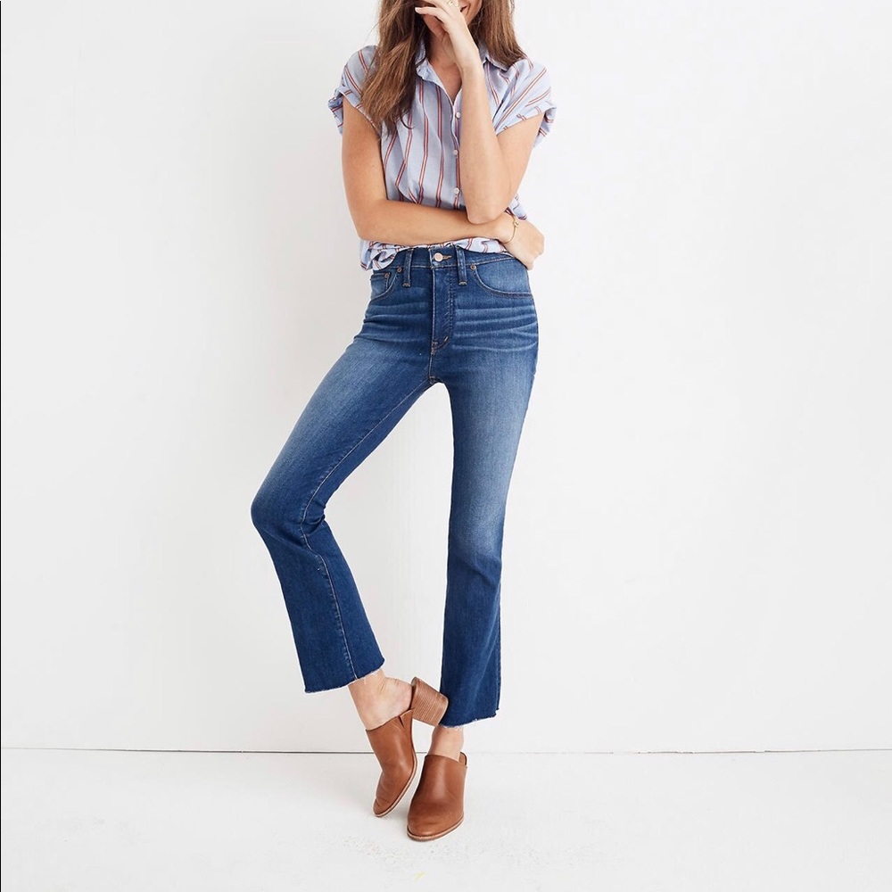 Madewell Cali denim Demi boot